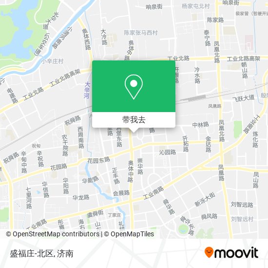 盛福庄-北区地图