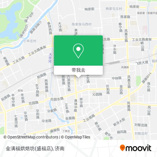 金满福烘焙坊(盛福店)地图