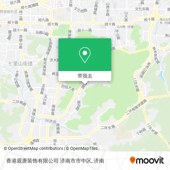 香港观唐装饰有限公司 济南市市中区地图