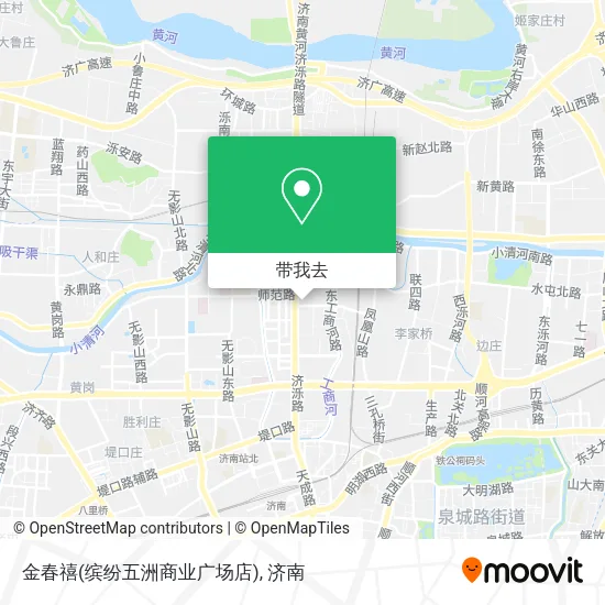金春禧(缤纷五洲商业广场店)地图