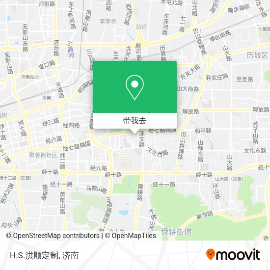 H.S.洪顺定制地图