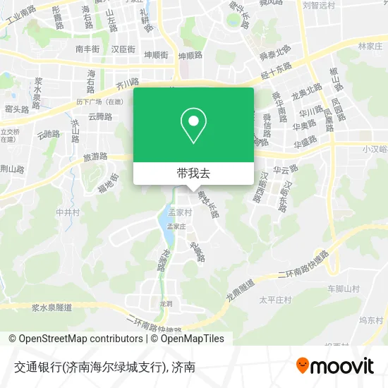 交通银行(济南海尔绿城支行)地图