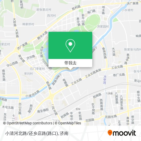 小清河北路/还乡店路(路口)地图