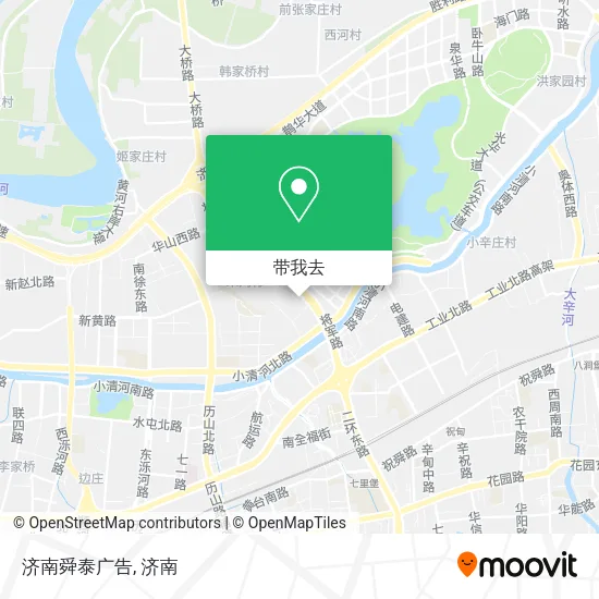 济南舜泰广告地图