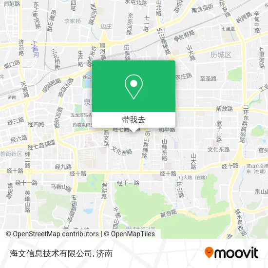 海文信息技术有限公司地图