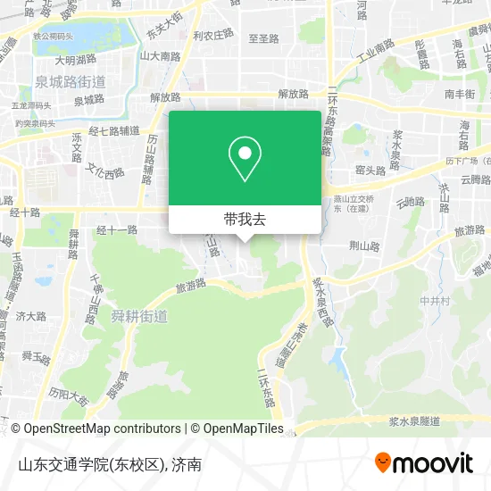 山东交通学院(东校区)地图