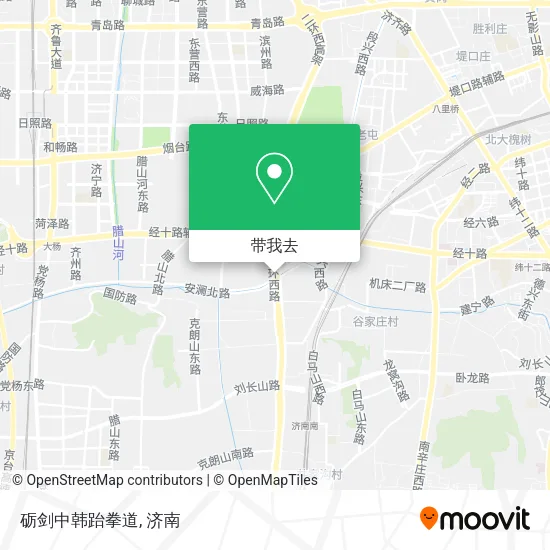 砺剑中韩跆拳道地图