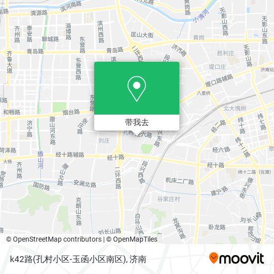 k42路(孔村小区-玉函小区南区)地图