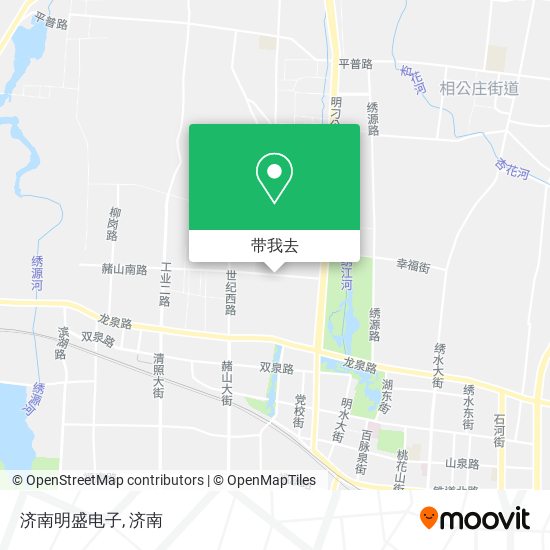 济南明盛电子地图