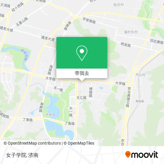 女子学院地图