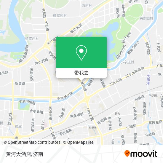 黄河大酒店地图
