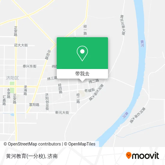 黄河教育(一分校)地图