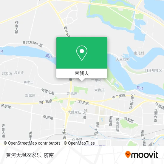 黄河大坝农家乐地图