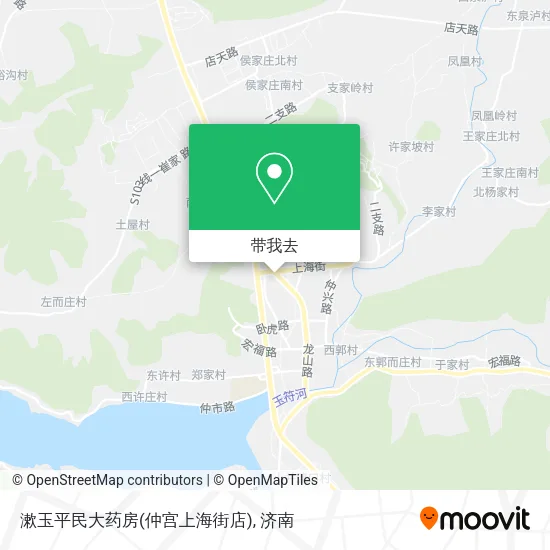 漱玉平民大药房(仲宫上海街店)地图