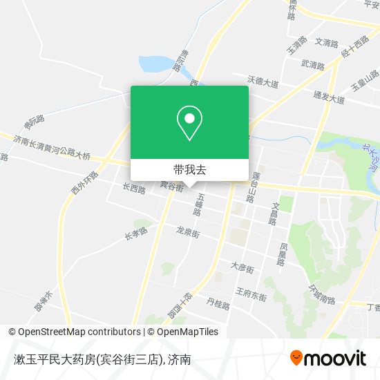 漱玉平民大药房(宾谷街三店)地图