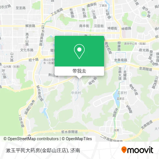 漱玉平民大药房(金邸山庄店)地图