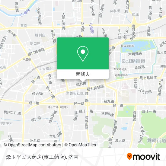漱玉平民大药房(惠工药店)地图