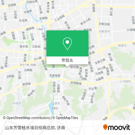 山东芳蕾植水项目招商总部地图