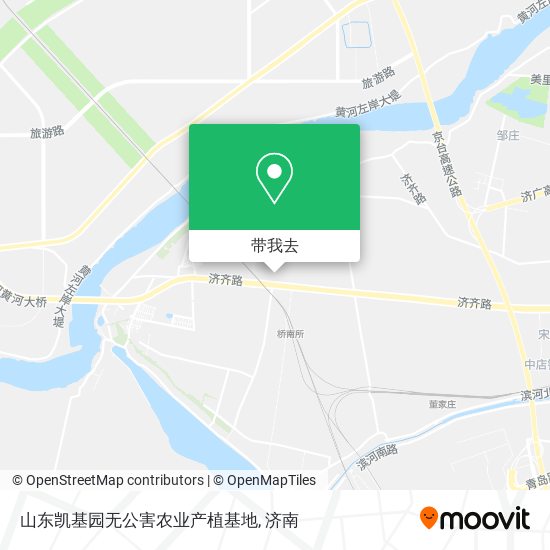 山东凯基园无公害农业产植基地地图