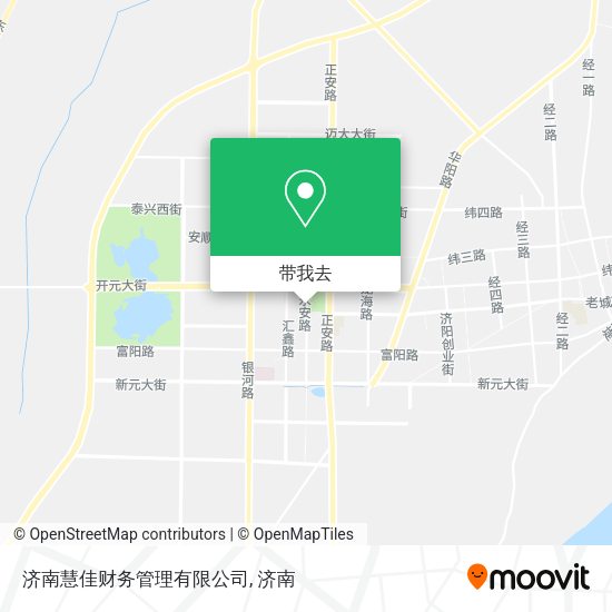 济南慧佳财务管理有限公司地图