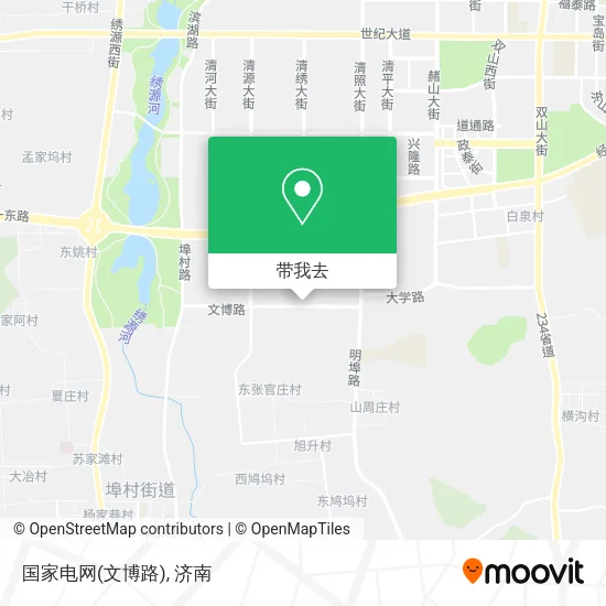国家电网(文博路)地图