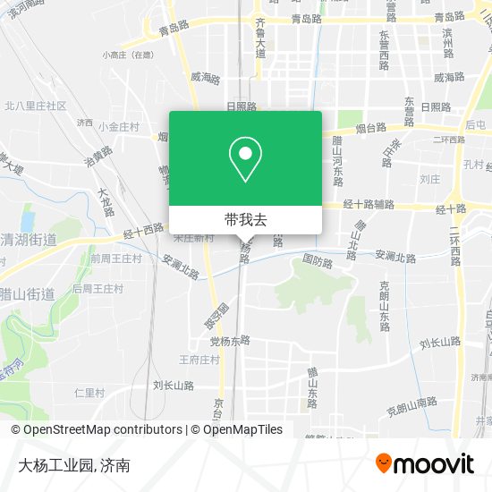 大杨工业园地图