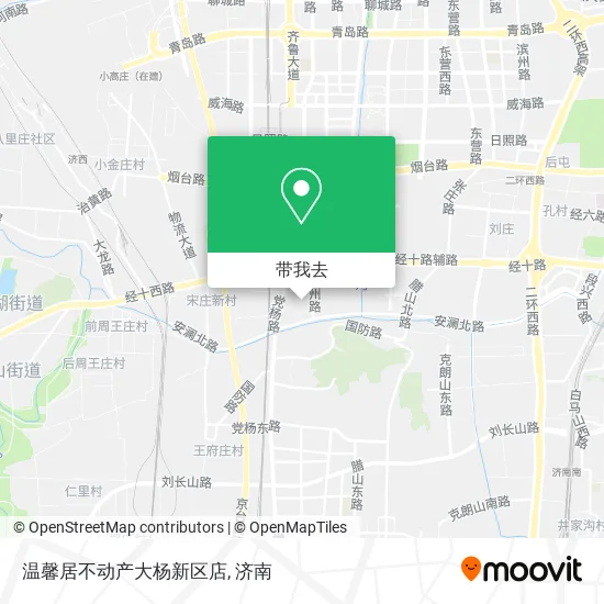 温馨居不动产大杨新区店地图