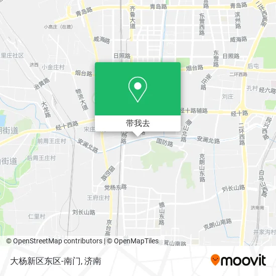 大杨新区东区-南门地图
