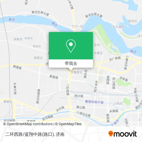 二环西路/蓝翔中路(路口)地图
