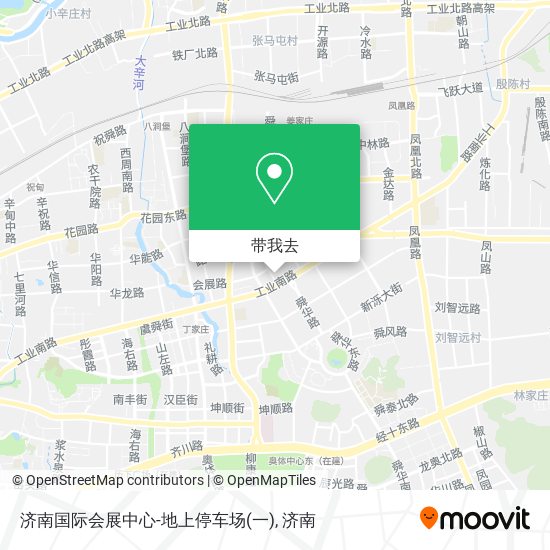 济南国际会展中心-地上停车场(一)地图