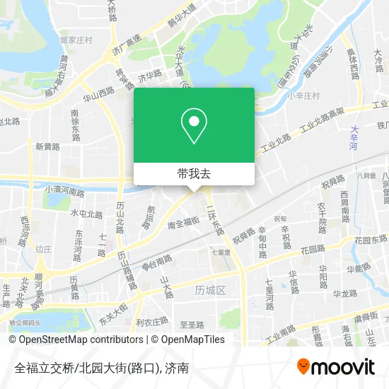 全福立交桥/北园大街(路口)地图