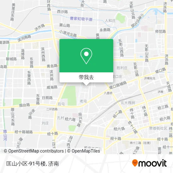 匡山小区-91号楼地图