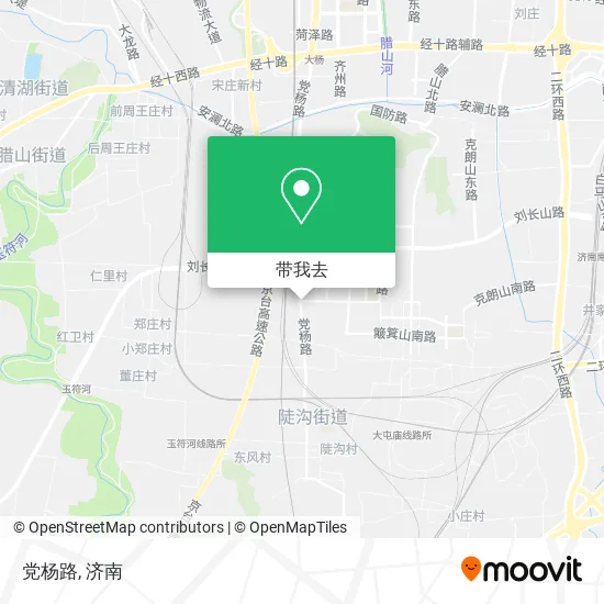 党杨路地图