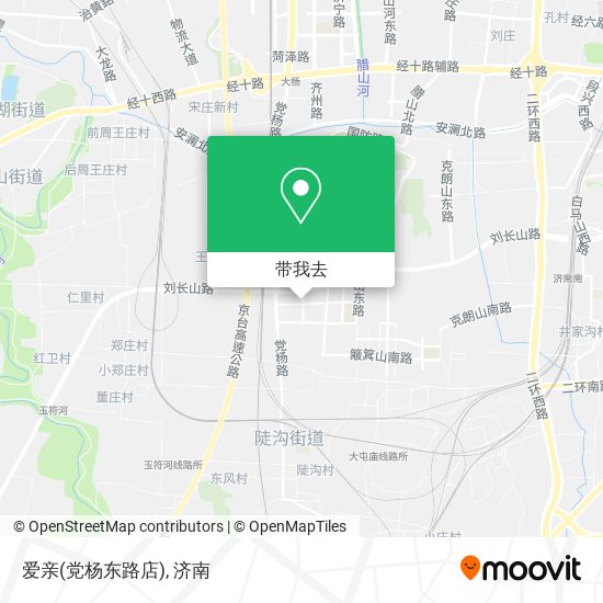 爱亲(党杨东路店)地图