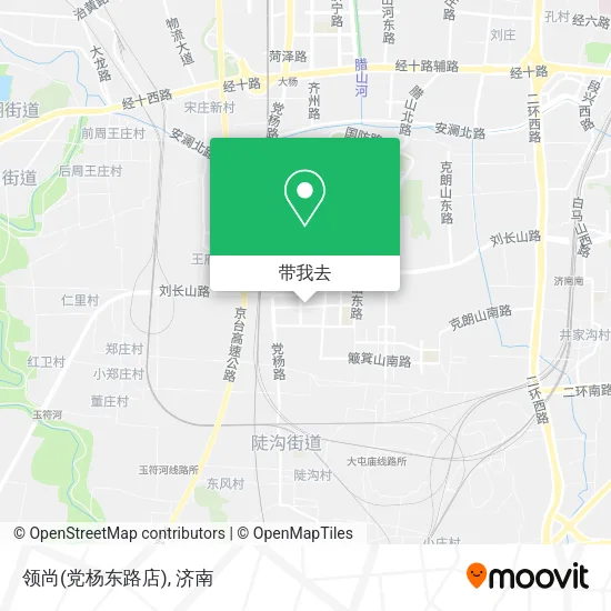 领尚(党杨东路店)地图