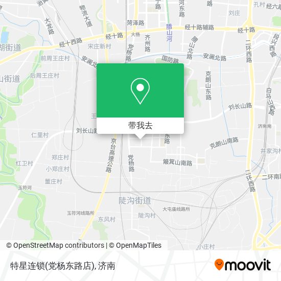 特星连锁(党杨东路店)地图