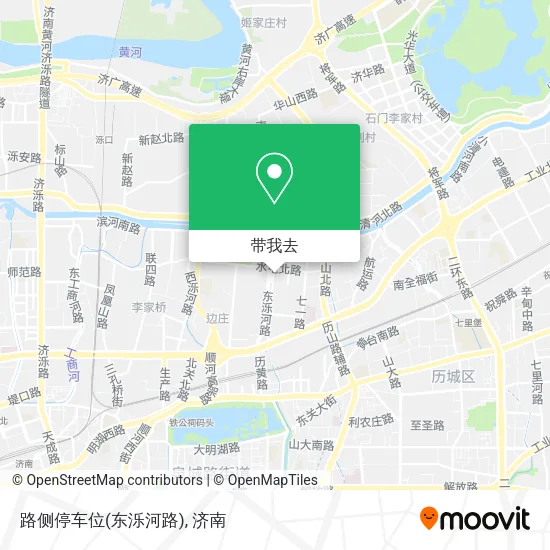 路侧停车位(东泺河路)地图