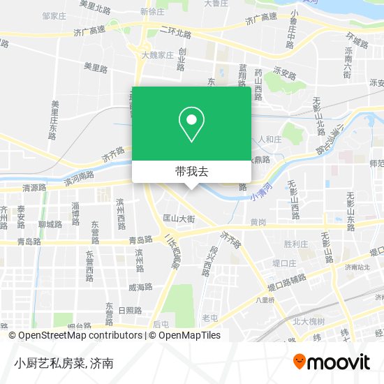 小厨艺私房菜地图