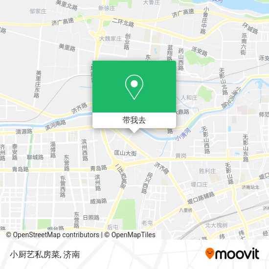 小厨艺私房菜地图