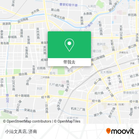 小汕文具店地图