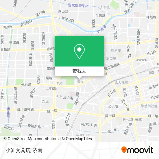 小汕文具店地图