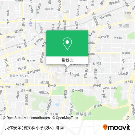 贝尔安亲(省实验小学校区)地图