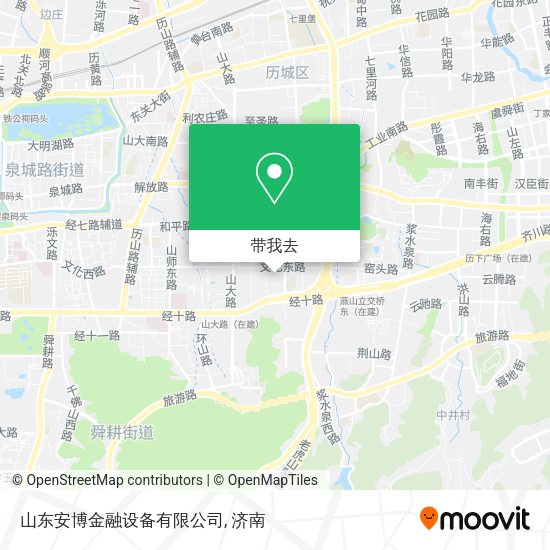 山东安博金融设备有限公司地图
