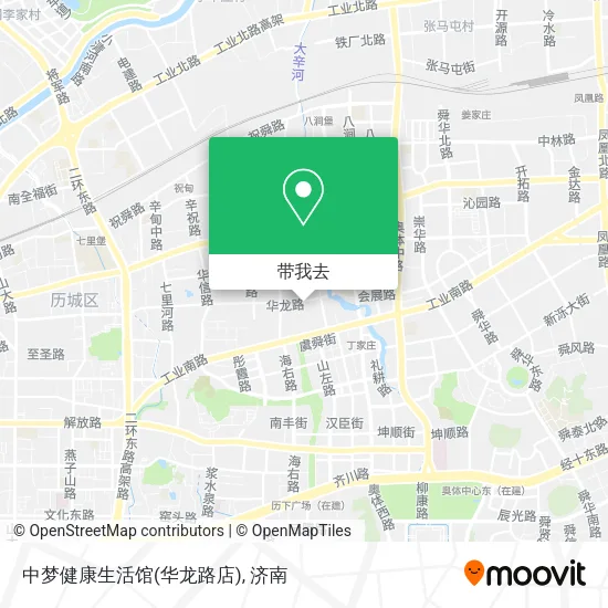 中梦健康生活馆(华龙路店)地图