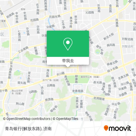 青岛银行(解放东路)地图