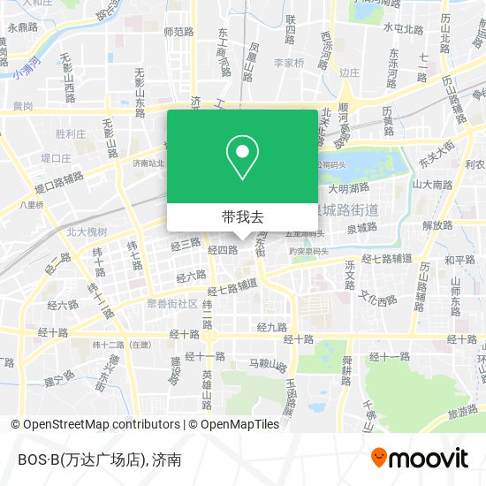 BOS·B(万达广场店)地图