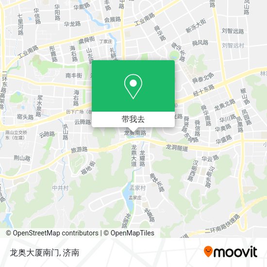 龙奥大厦南门地图