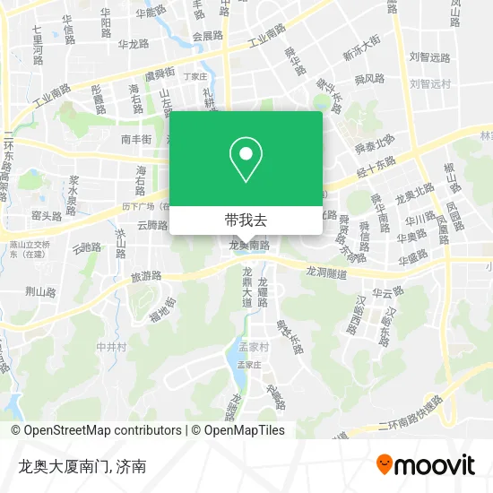 龙奥大厦南门地图