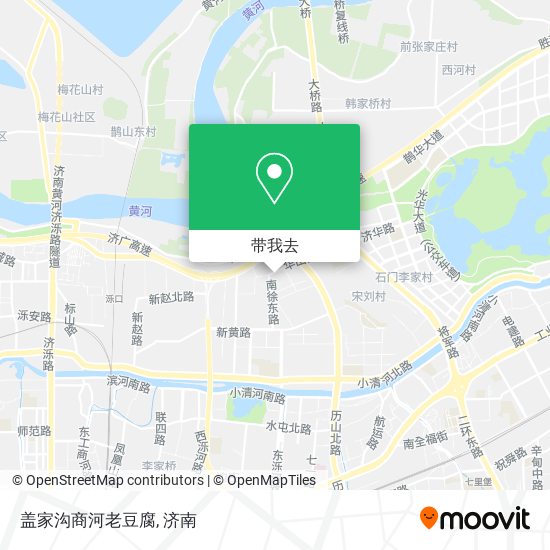 盖家沟商河老豆腐地图