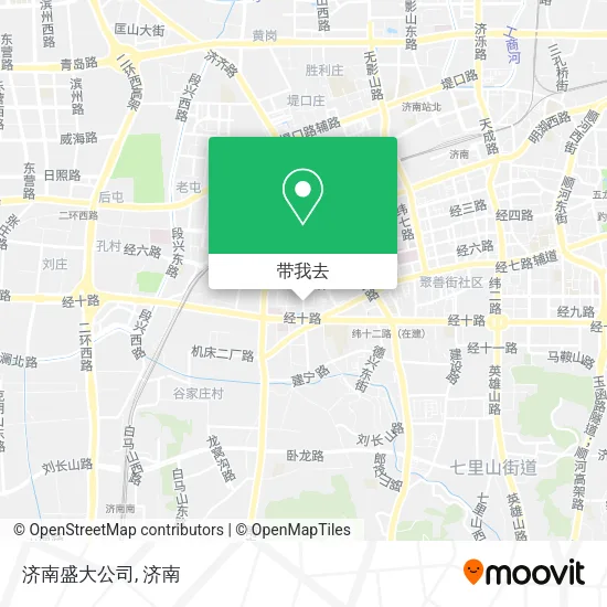 济南盛大公司地图